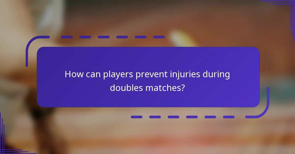 ¿Cómo afectan las lesiones los partidos de bádminton dobles?