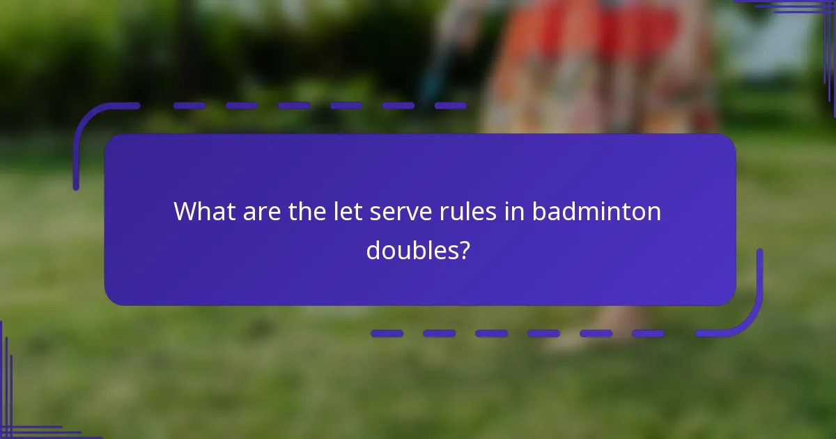 ¿Cuáles son los conceptos erróneos comunes sobre las reglas de let en el bádminton?