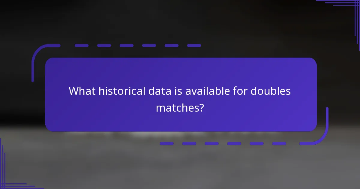 ¿Qué factores influyen en los resultados de los partidos de dobles?
